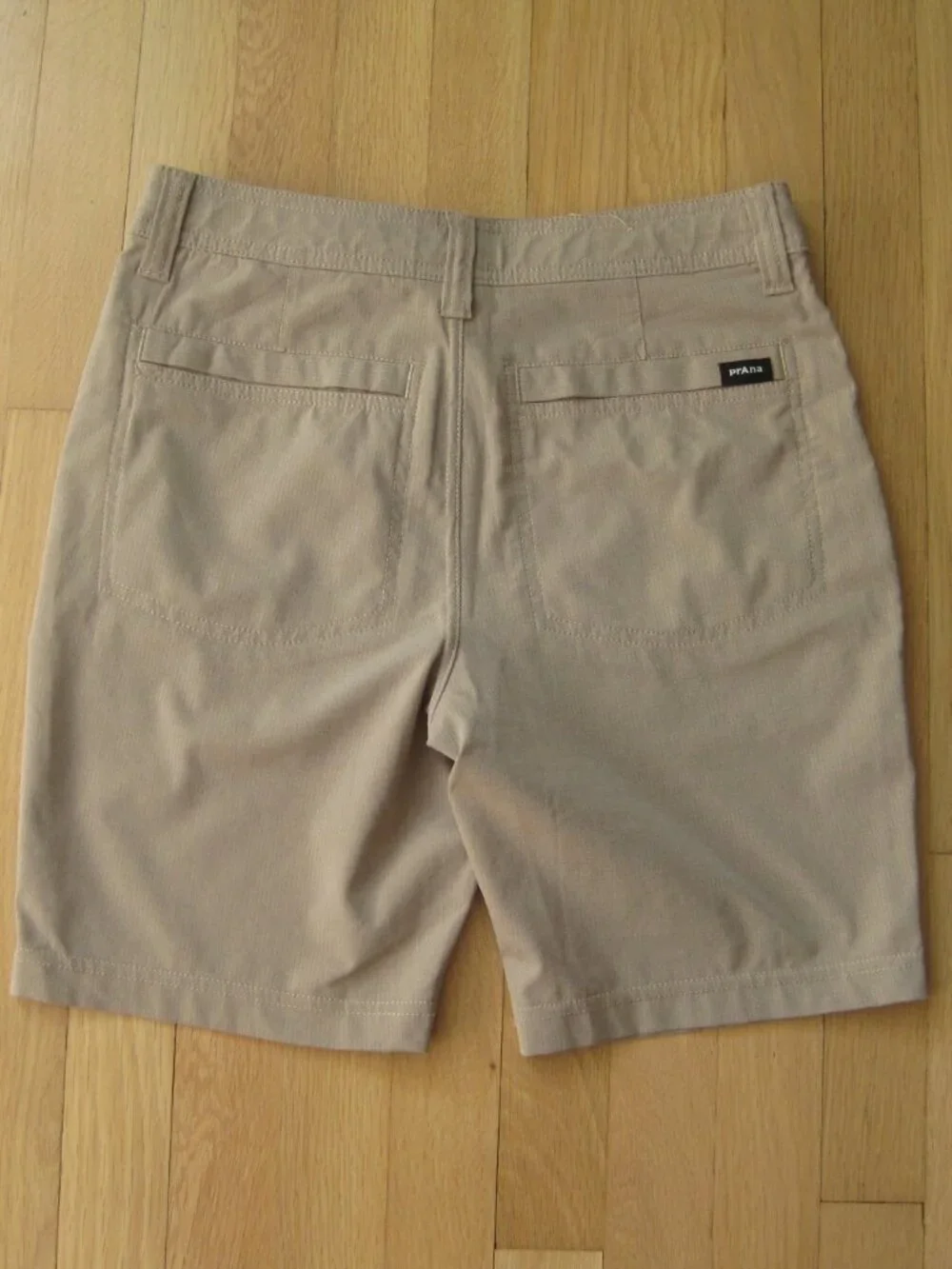 prAna Hybridizer Shorts Men’s 28x8 Khaki Outdoor Hiking Performance